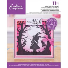 Crafters Companion Stencil & Photopolymer stamp - Magic Is in Your Heart