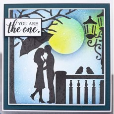 Crafters Companion Stencil & Photopolymer stamp - You are the One