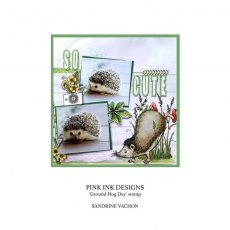 Pink Ink Designs Groundhog Day 6 in x 8 in Clear Stamp Set