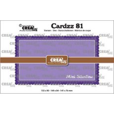 Crealies Cardzz no 81 Mini Slimline A CLCZ81