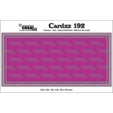 Crealies Cardzz no 192 Slimline L CLCZ192