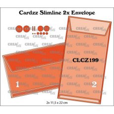 Crealies Cardzz dies Slimline 2x Envelope CLCZ199
