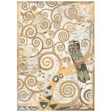 Stamperia A4 Rice Paper Klimt from the Tree of Life DFSA4636 – 5 for £9.99