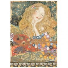 Stamperia A4 Rice Paper Klimt From The Beethoven Frieze DFSA4639 – 5 for £9.99