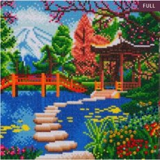 Craft Buddy "Gardens of Fuji" 30x30cm Crystal Art Kit CAK-A147M