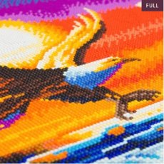 Craft Buddy "Sunset Eagles" 40x50 cm Crystal Art Kit CAK-A155L
