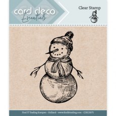 Card Deco Essentials - Clear Stamps - Snowman