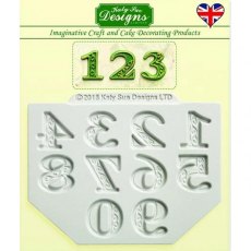 Katy Sue Designs Ltd - Manuscript Numbers Mould DM0047