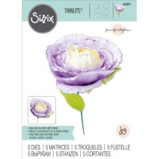 Sizzix Thinlits Die Set 5PK - Spring Bloom by Jennifer Ogborn 665811