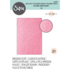 Sizzix Multi-Level Textured Impressions Embossing Folder - Romantic by Jennifer Ogborn 665738