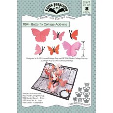 Karen Burniston Die Set – Butterfly Collage Addons 1194