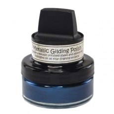 Cosmic Shimmer Metallic Gilding Polish Petrol Blue 50ml - 4 for £21.49