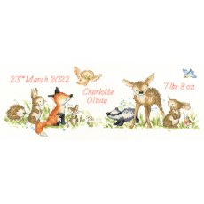 Bothy Threads Woodland Welcome Counted Cross Stitch Kit XKG4