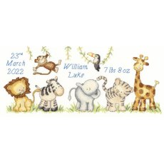 Bothy Threads Jungle Welcome Counted Cross Stitch Kit XKG5