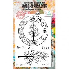 Aall & Create A6 Stamp #626 - Tree of Life