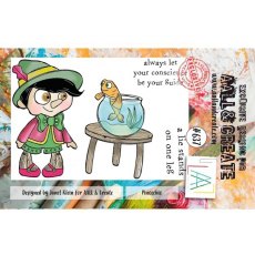 Aall & Create - A7 Stamp #637 - Pinocchio