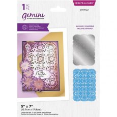 Gemini - Metal Die - Intri’lace - Broderie Anglaise - Chantilly
