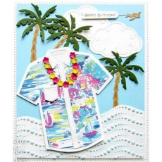 Creative Expressions Sue Wilson Shaped Card Collection Hawaiian Shirt Craft Die