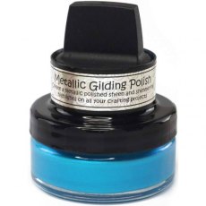 Cosmic Shimmer Metallic Gilding Polish Blue Wave 4 For £20.49
