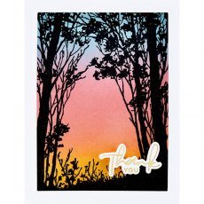 Spellbinders Forest Silhouette Clear Stamp STP-080
