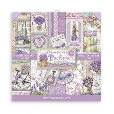 Stamperia 6x6" Paper Pad 10 sheets  - Provence SBBXS14