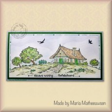 Nellie's Choice Clear Stamp - "Country house" IFS052