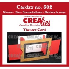 Crealies Cardzz Dies No. 302, Theater Fold Card CLCZ302