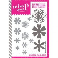 Miss P Loves Boundless Journal - Geo Flowers (13pcs) MPL005