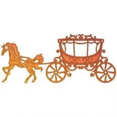Couture Creations Intricutz Dies It's a Beautiful Life Princess Carriage