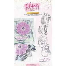 Chloes Creative Cards Summer Foliage Die & Stamp Set