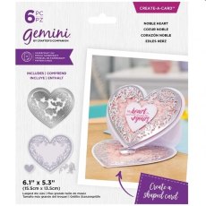 Gemini - Metal Die - Create a Card - Noble Heart