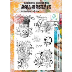 Aall & Create A4 Stamp #642 - Caffeinated