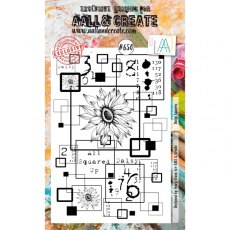 Aall & Create A6 Stamp #650 - Daisy Squares
