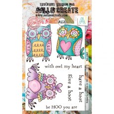 Aall & Create - A6 Stamp #658 - Have A Hoot