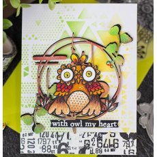 Aall & Create - A6 Stamp #658 - Have A Hoot