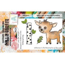 Aall & Create - A7 Stamp #659 - Forest Fawn