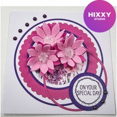 Julie Hickey Designs - Floral Buttons Stamp Set JH1053