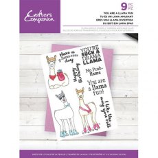 Crafter's Companion – Clear Acrylic Stamp – You are a llama fun
