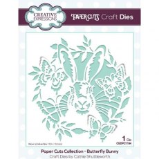 Creative Expressions Paper Cuts Butterfly Bunny Craft Die