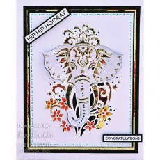 Creative Expressions Paper Cuts Exotic Elephant Craft Die