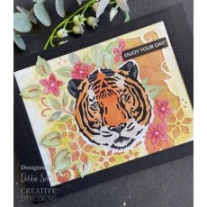 Creative Expressions Paper Cuts Tiger Blooms Craft Die