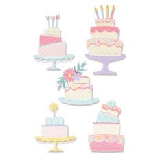 Sizzix Thinlits Dies - Build a Cake by Oliva Rose 665882