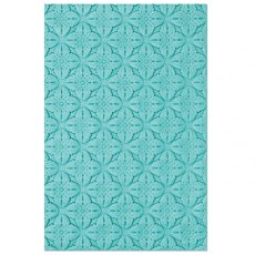 Sizzix 3-D Textured Impressions Embossing Folder - Floral Pillows 665110