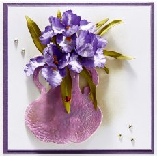 Spellbinders Bearded Iris Etched Dies (S4-1171)