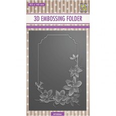 Nellie Snellen 3D Embossing Folders Flowers: "Daffodil" EF3D044