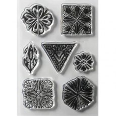 Elizabeth Craft Designs - Let's Decorate Clear Stamp CS266