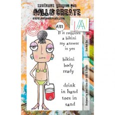 Aall & Create - A7 Stamp #701 - Beached Dee