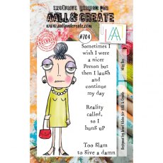 Aall & Create - A7 Stamp #704 - Miss Dee