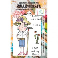 Aall & Create - A7 Stamp #738 - Gardener Dee