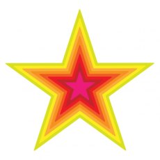 Presscut Basics Collection - Small Nested Stars PCD235